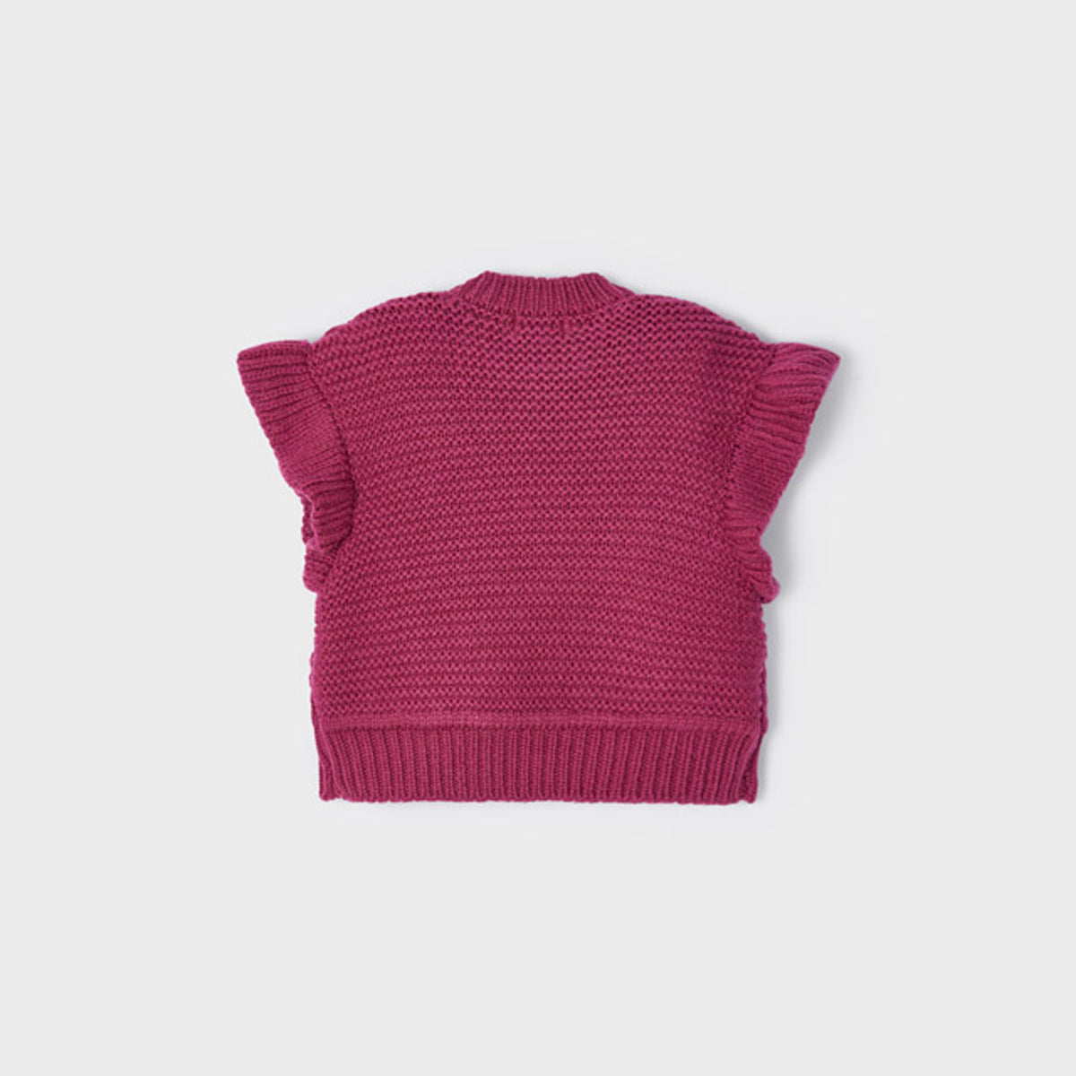 Raspberry Knit Vest
