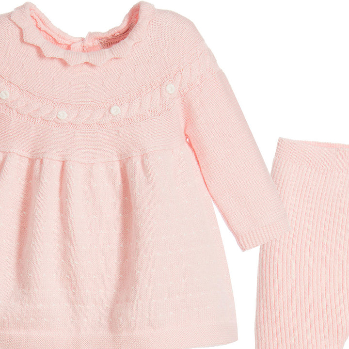 Winter Rose Knit Tunic Set