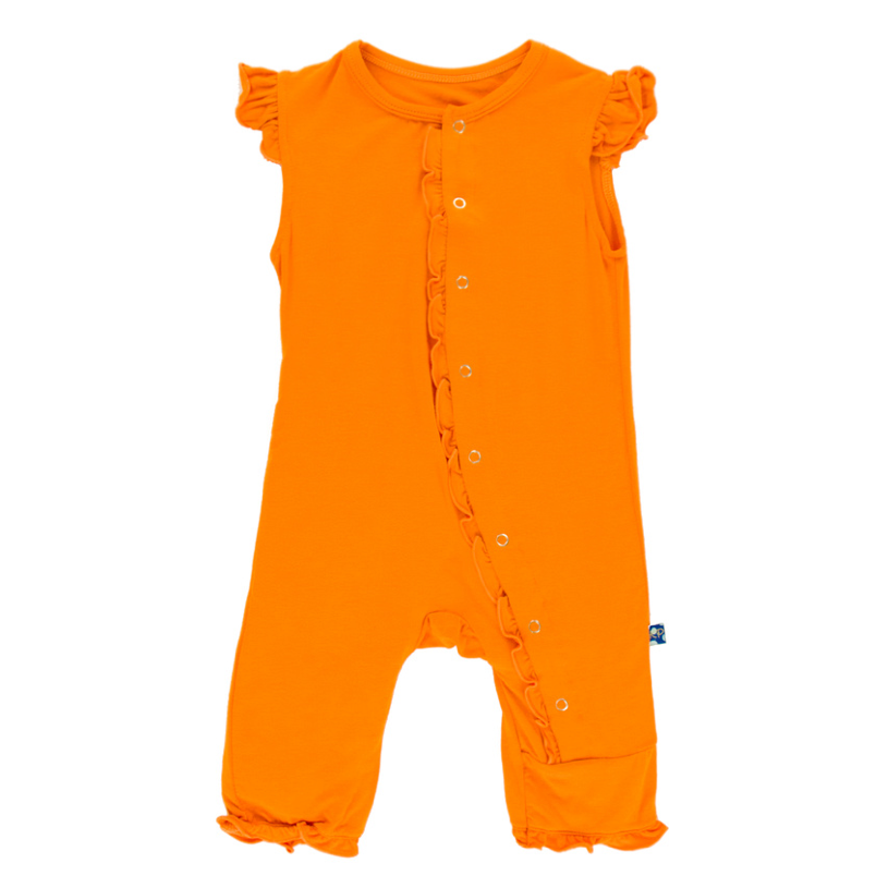 Sunset Ruffle Tank Coverall