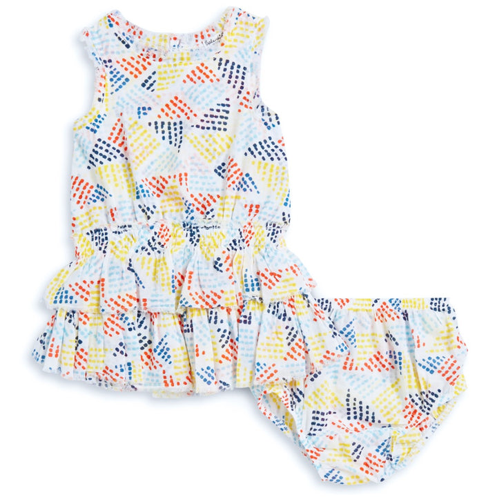 Tiered Dress & Bloomer Set