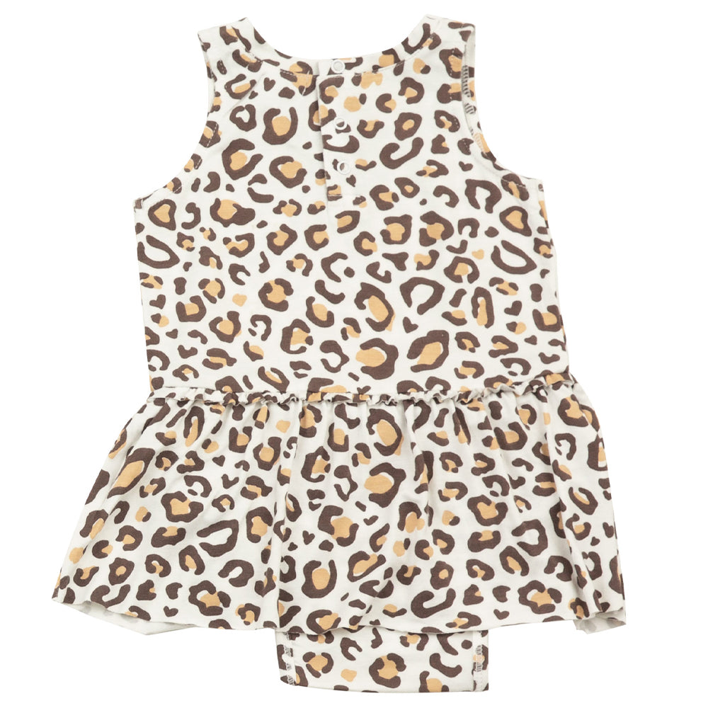 Leopard Bodysuit with Bloomers