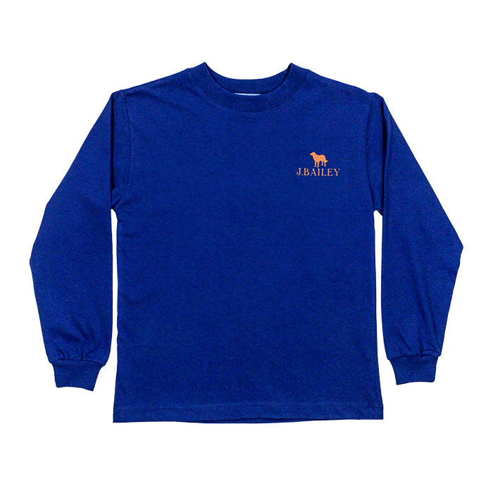 Retriever Royal Blue Long Sleeve T-Shirt