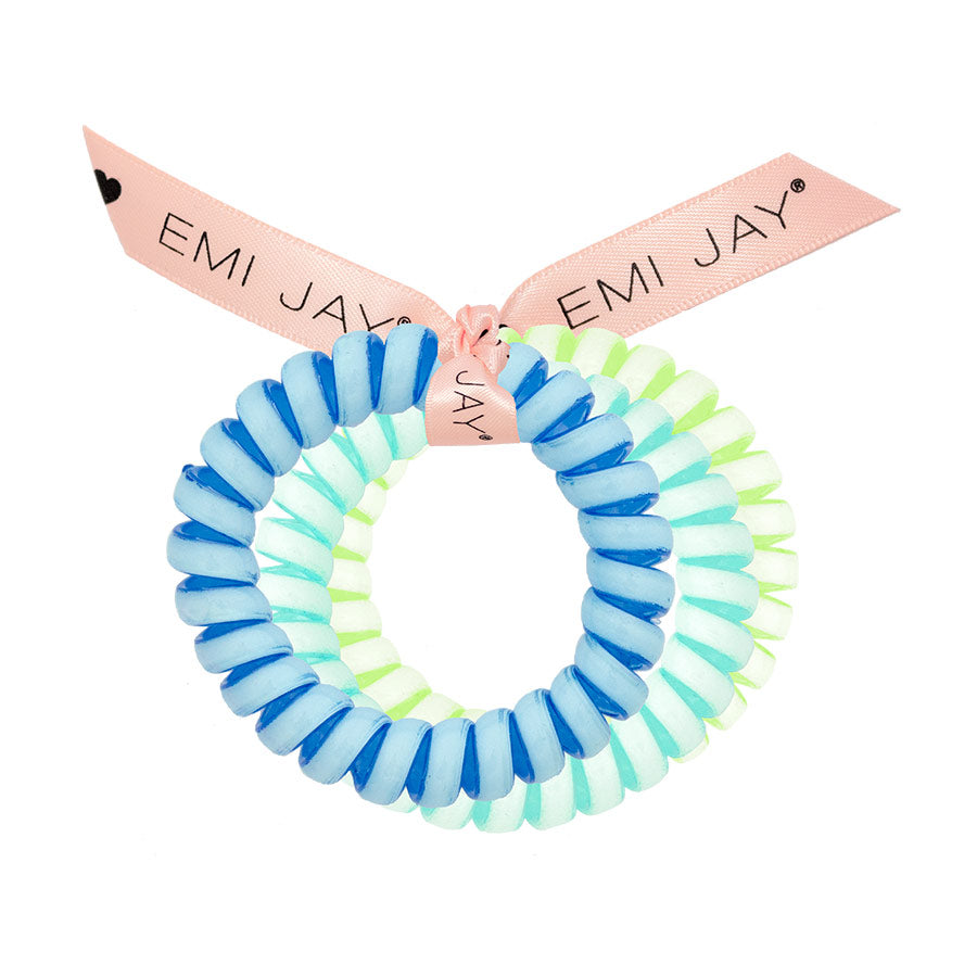 Electric Disco 3-Pack Glow In The Dark Hair Ties