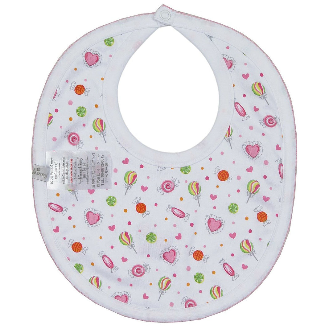 Candyland Reversible Bib