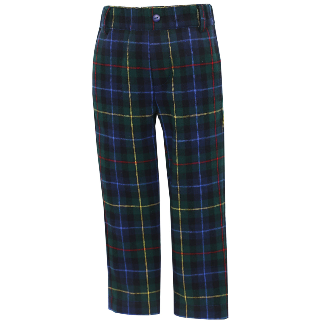 Ryan Green & Navy Plaid Pant