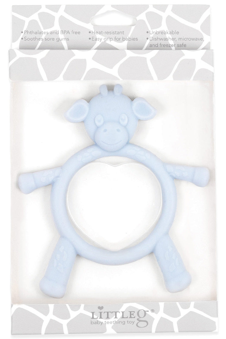 Little Giraffe - Blue Little G™ Teething Toy - kkgivingtree