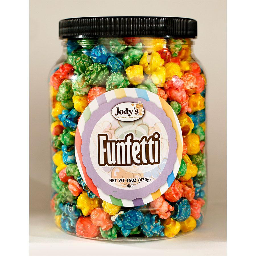 Funfetti Popcorn Jar