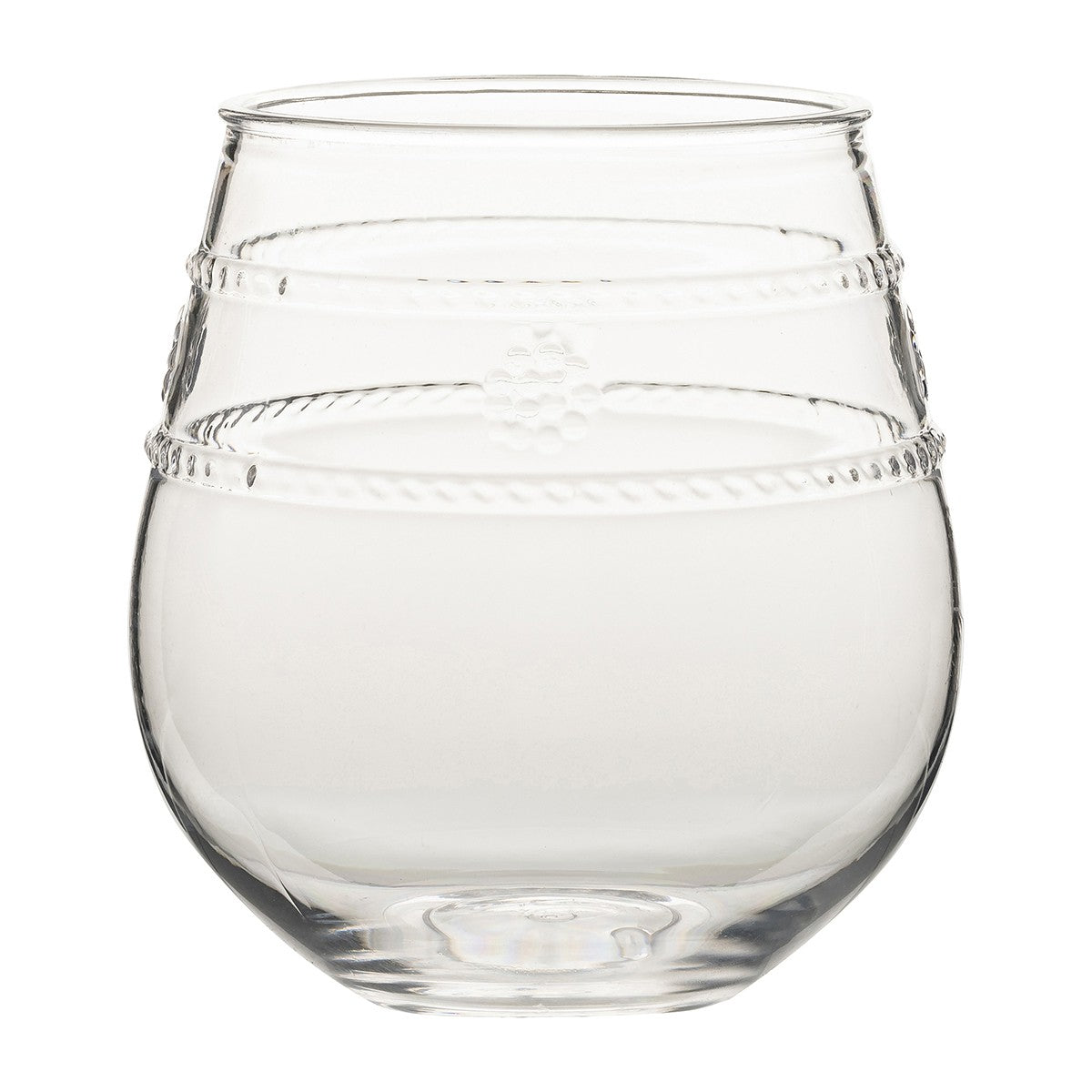 Isabella Acrylic Stemless Wine Glass