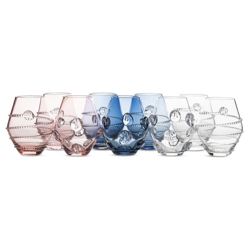 Assorted Mini Clear Vases - Set of 3