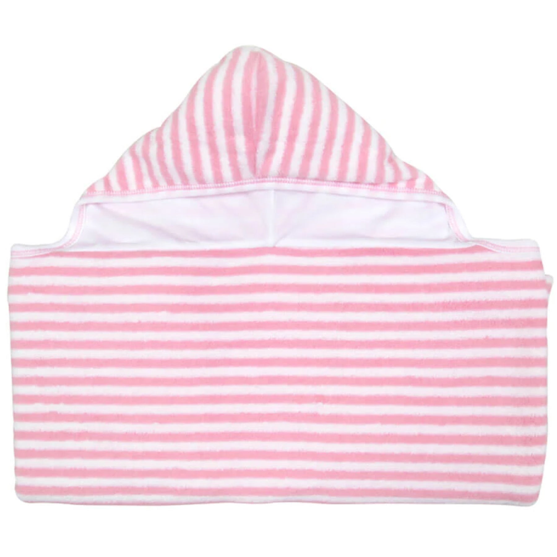 Pink Stripe Terry Beach Towel