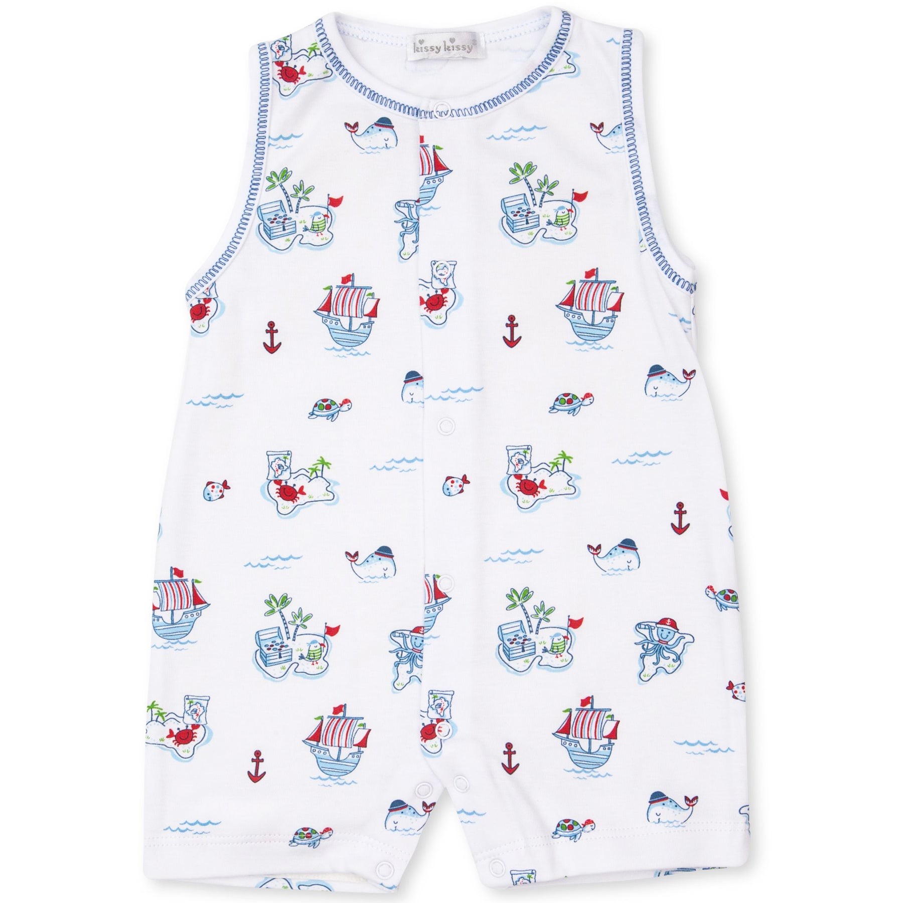 Pirates Ahoy Sleeveless Playsuit