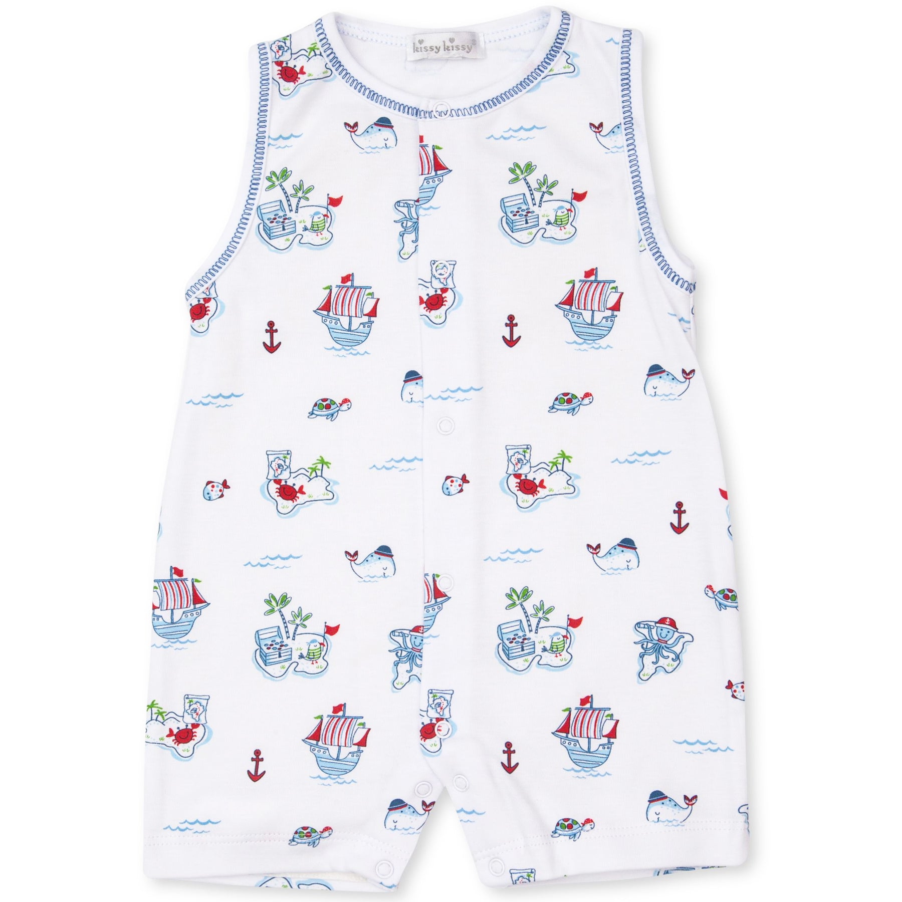 Pirates Ahoy Sleeveless Playsuit