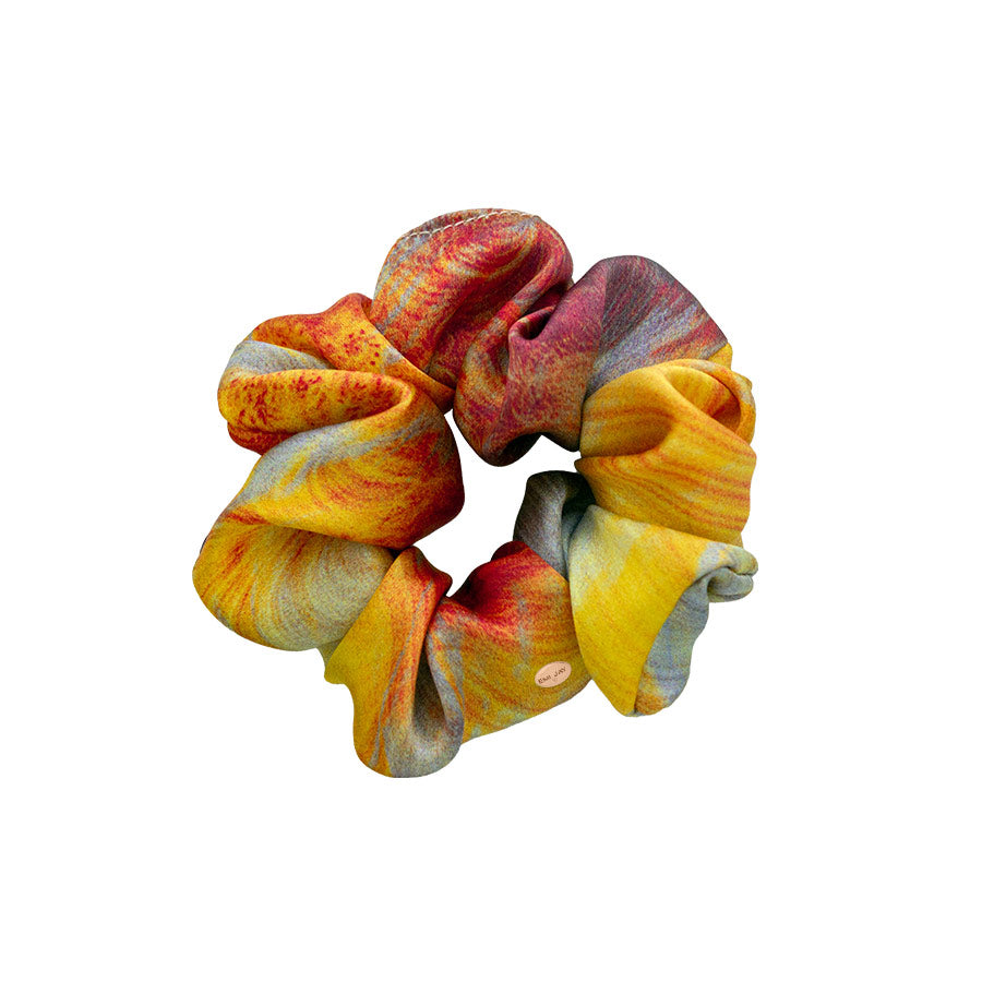 Sunset Silk Scrunchie