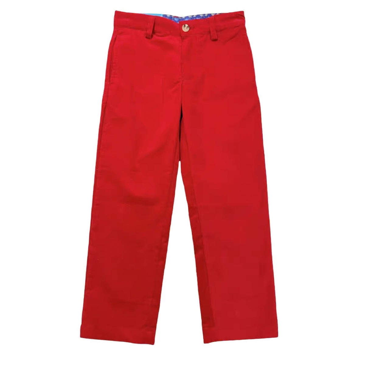 Red Corduroy Champ Pant