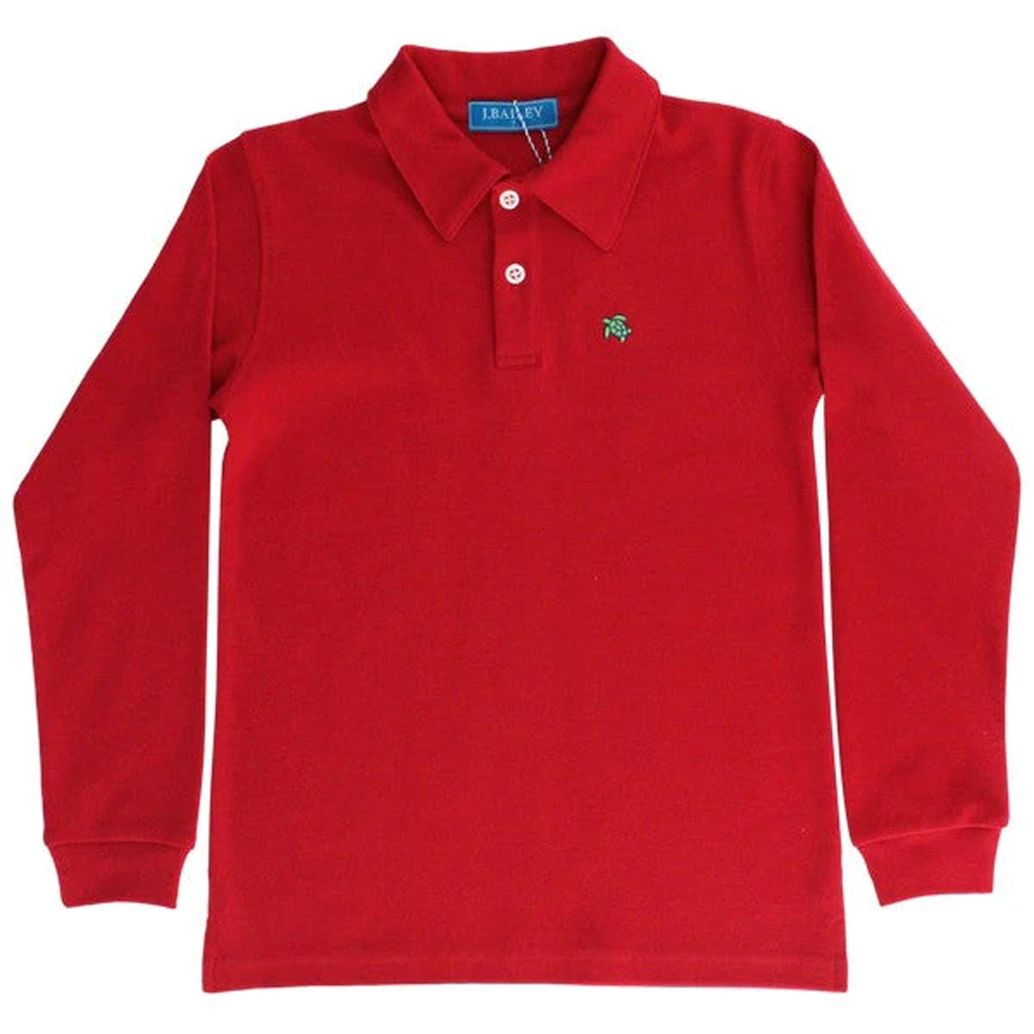 Red Long Sleeve Harry Polo