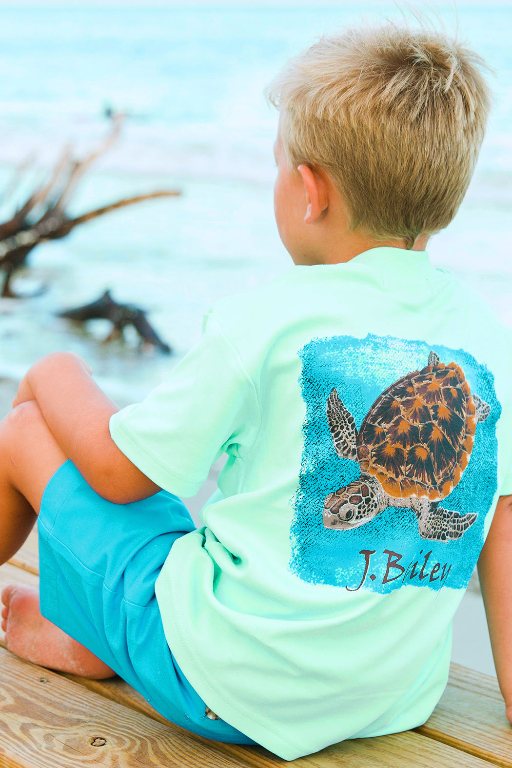 Sea Glass Turtle T-Shirt