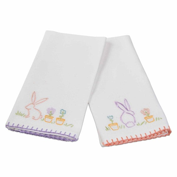Spring Bunny Guest Towel Set
