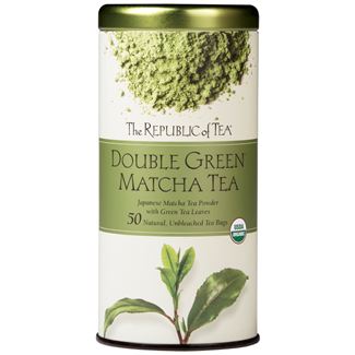 Organic 100% Double Green Matcha Tea Bags