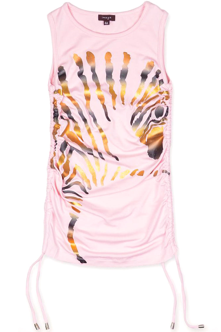 Imoga - Victoria Metallic Zebra Dress - kkgivingtree - K&K's Giving Tree