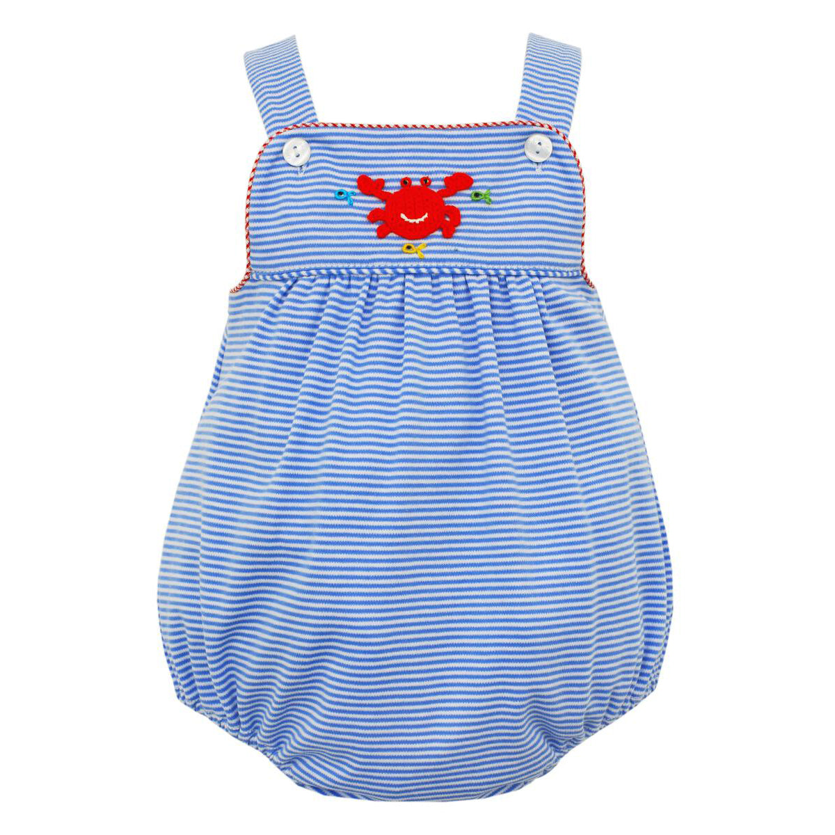 Periwinkle Stripe Knit Boys' Sun Bubble