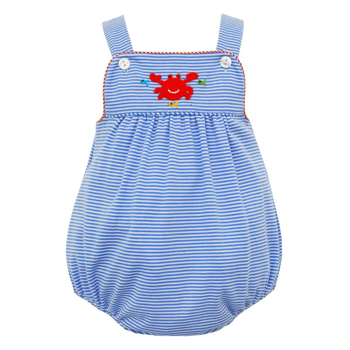 Periwinkle Stripe Knit Boys' Sun Bubble