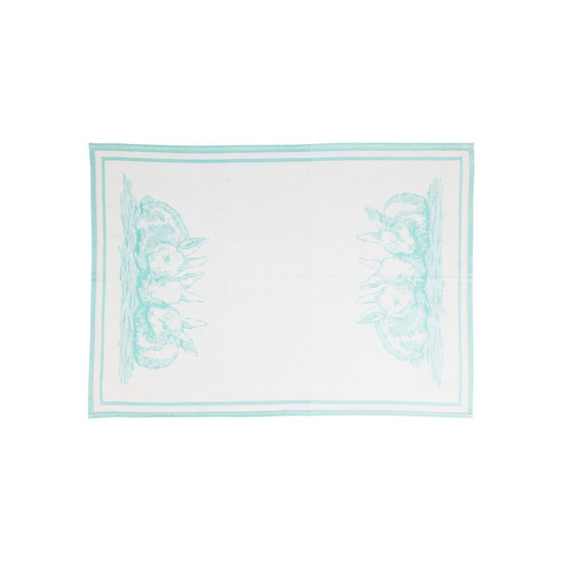 Strofinaccio Aqua Bunny Dish Towels - Set of 2