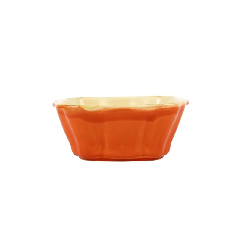 Italian Bakers Orange Small Square Baker