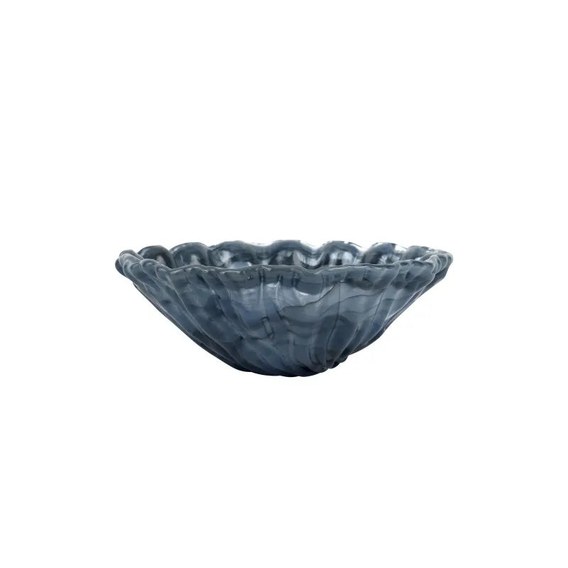 Onda Glass Gray Bowl