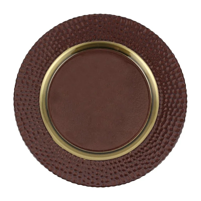 Pelli Glass Brown Charger