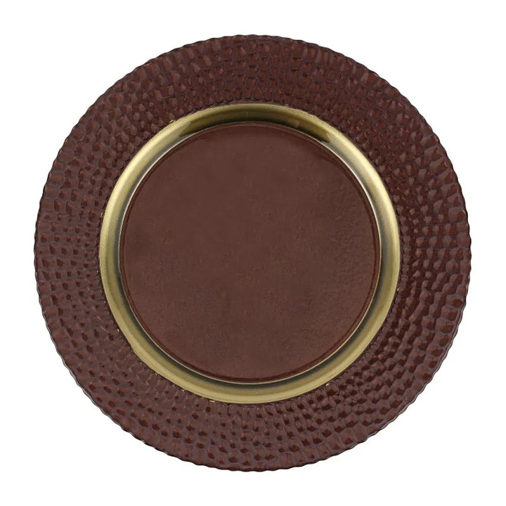 Pelli Glass Brown Charger