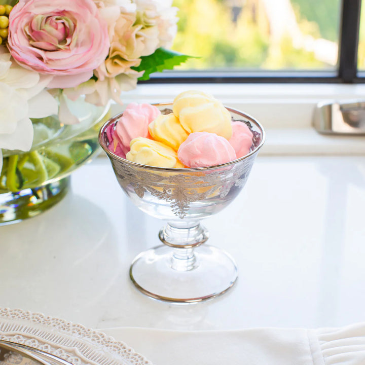 Vetro Platinum Compote