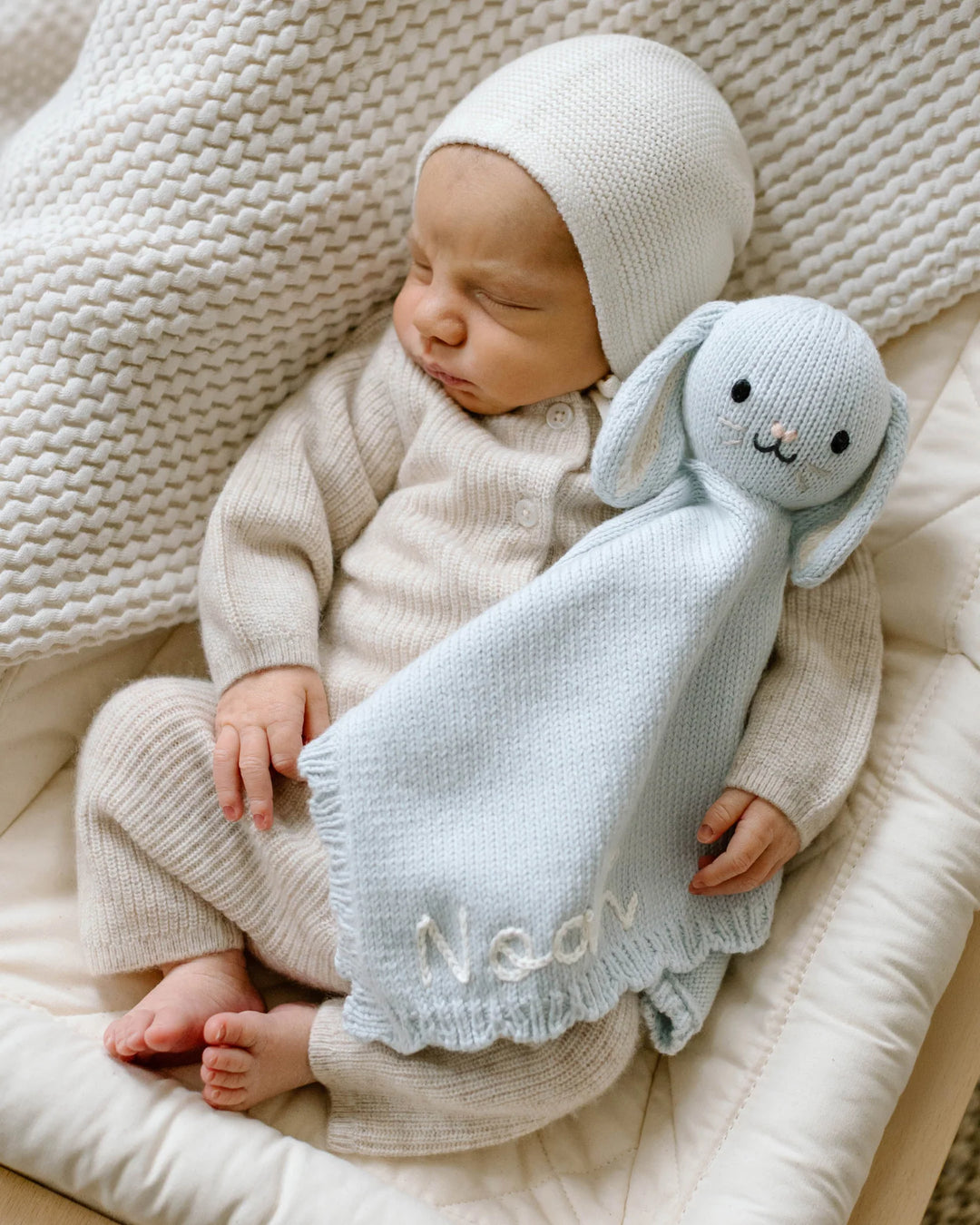Baby Bunny Lovey (Baby Blue)