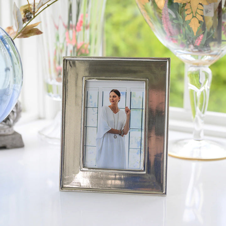 Tuscan Pewter Picture Frame 4 x 6"