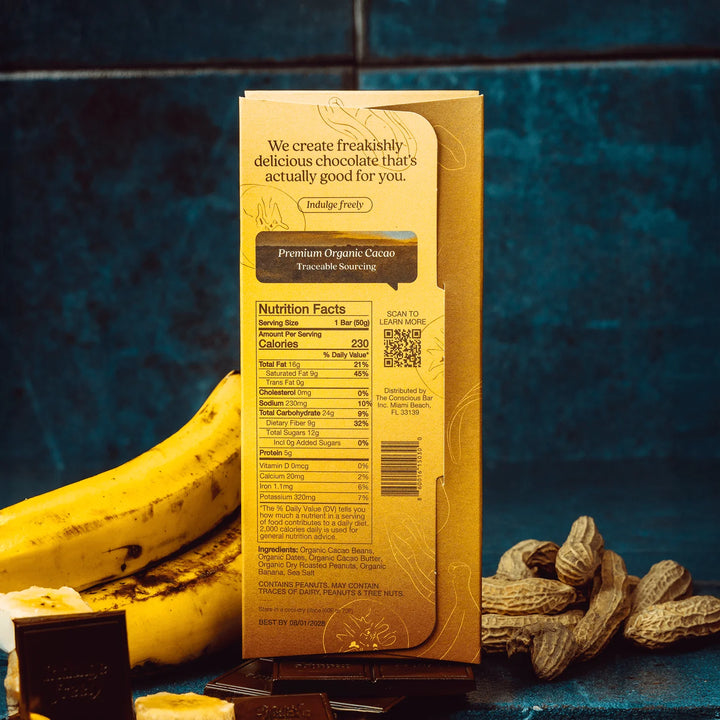 Date Sweetened Dark Chocolate - Monkey Business - Limited Edition