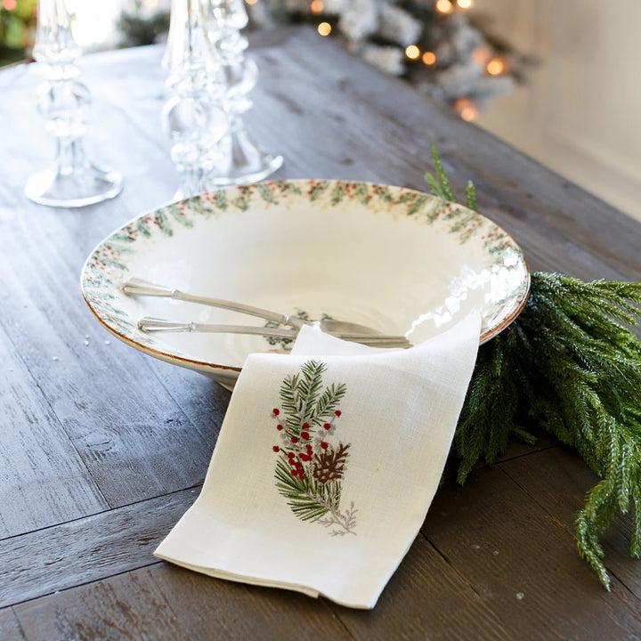 Natale Pasta Serving Bowl