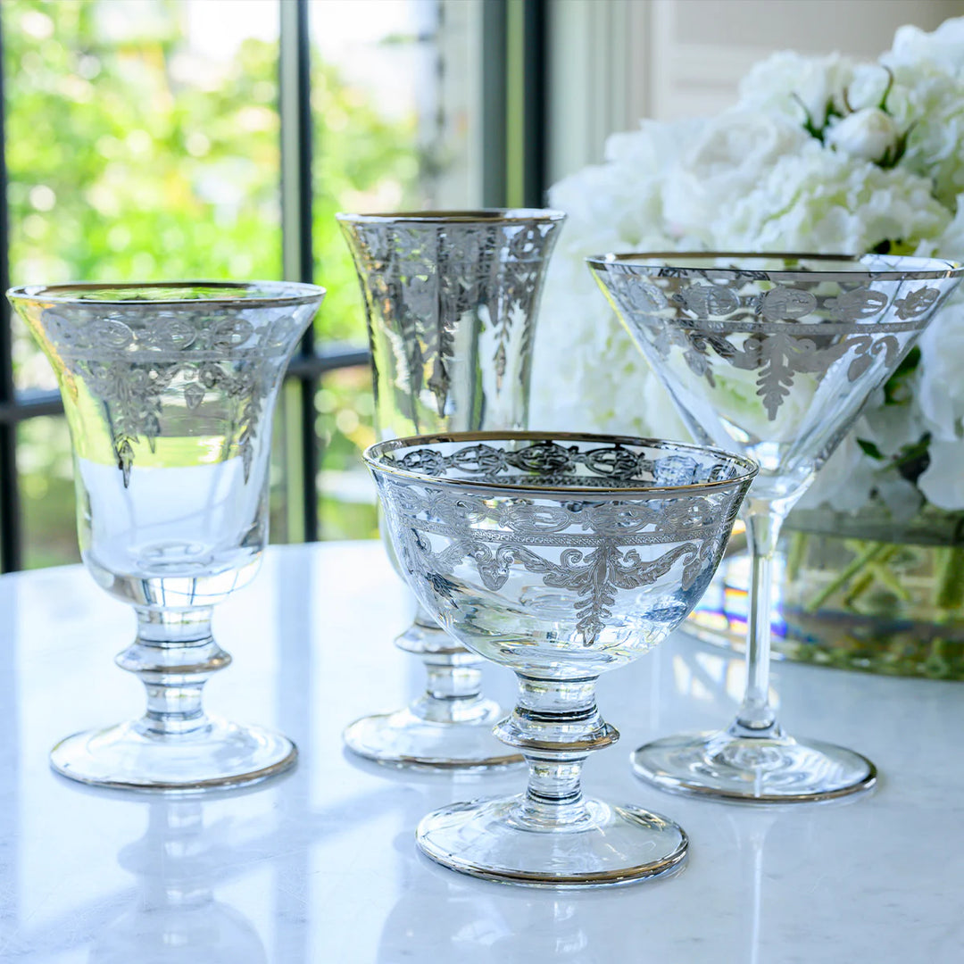 Vetro Platinum Compote