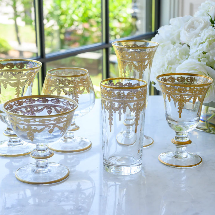 Vetro Gold Highball Glass