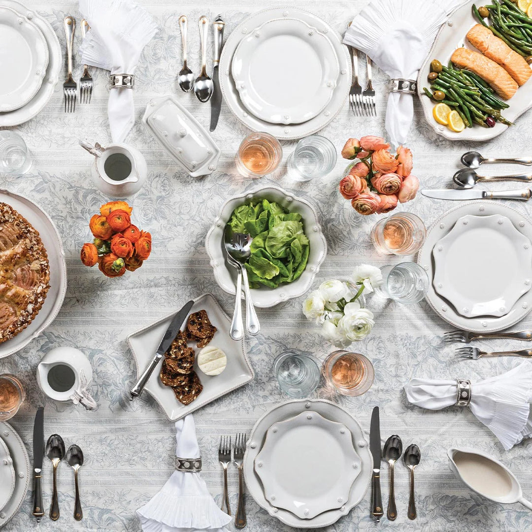 Bilbao 4pc Place Setting - Whitewash