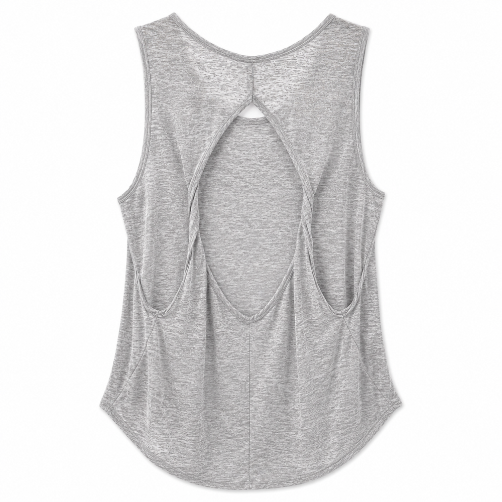Love Cross Lightweight Tank w/ Open Back