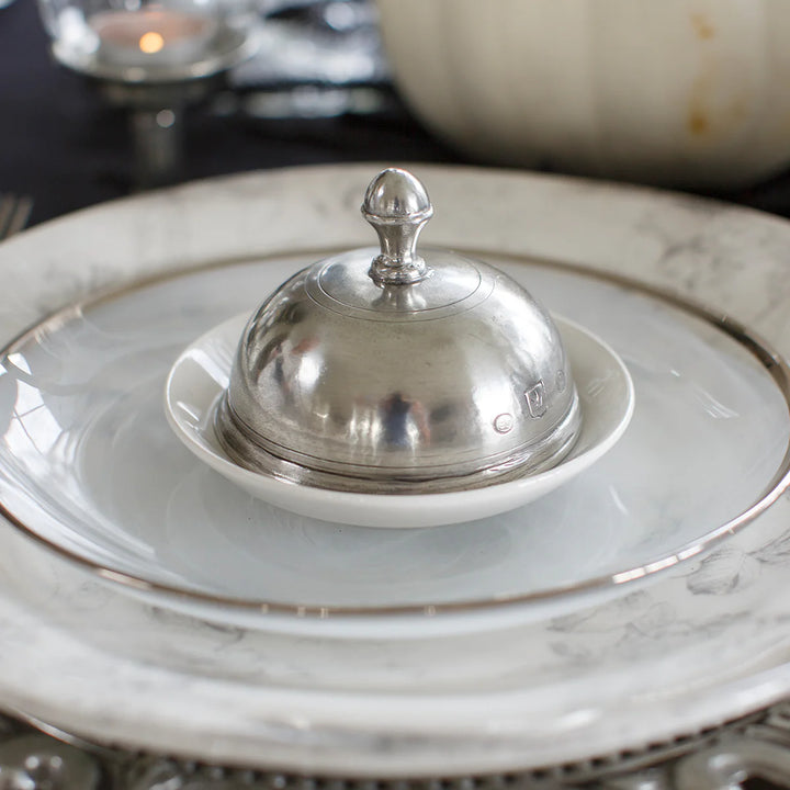 Tuscan Round Butter Dish