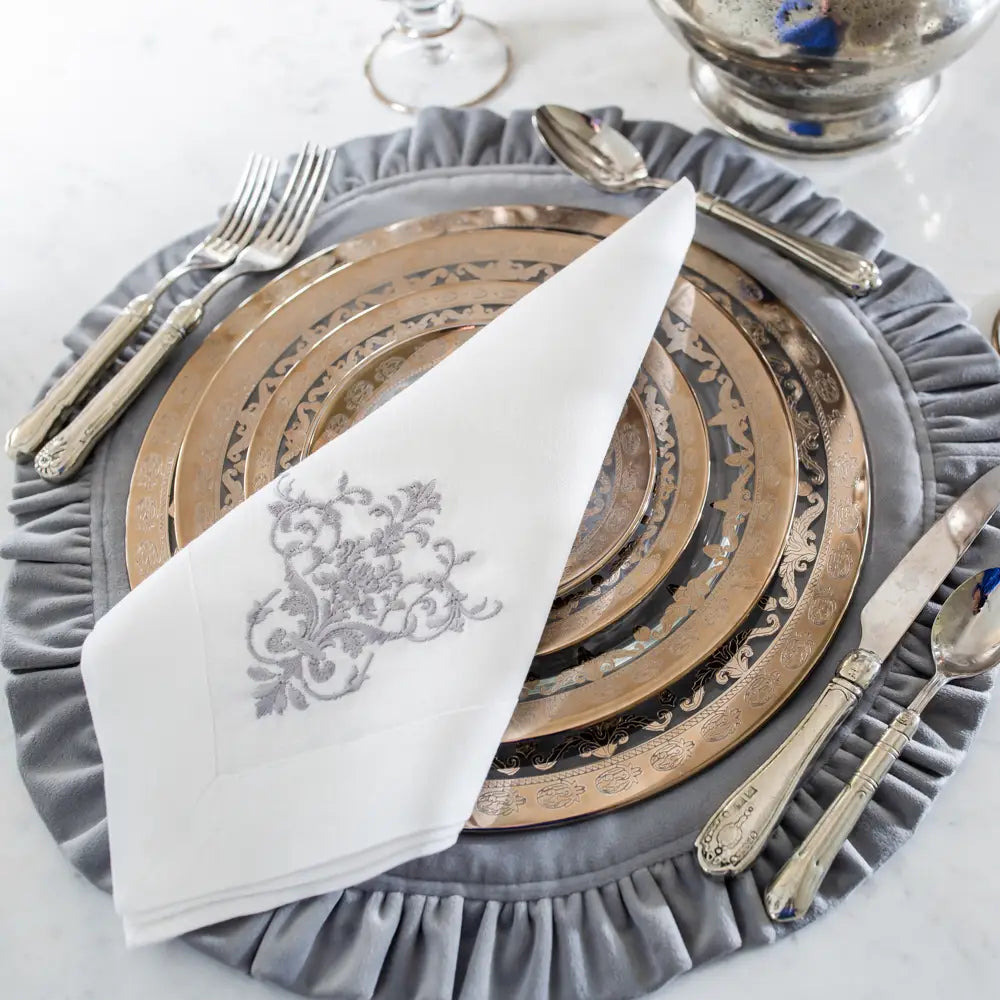 Vetro Platinum Dinner Plate