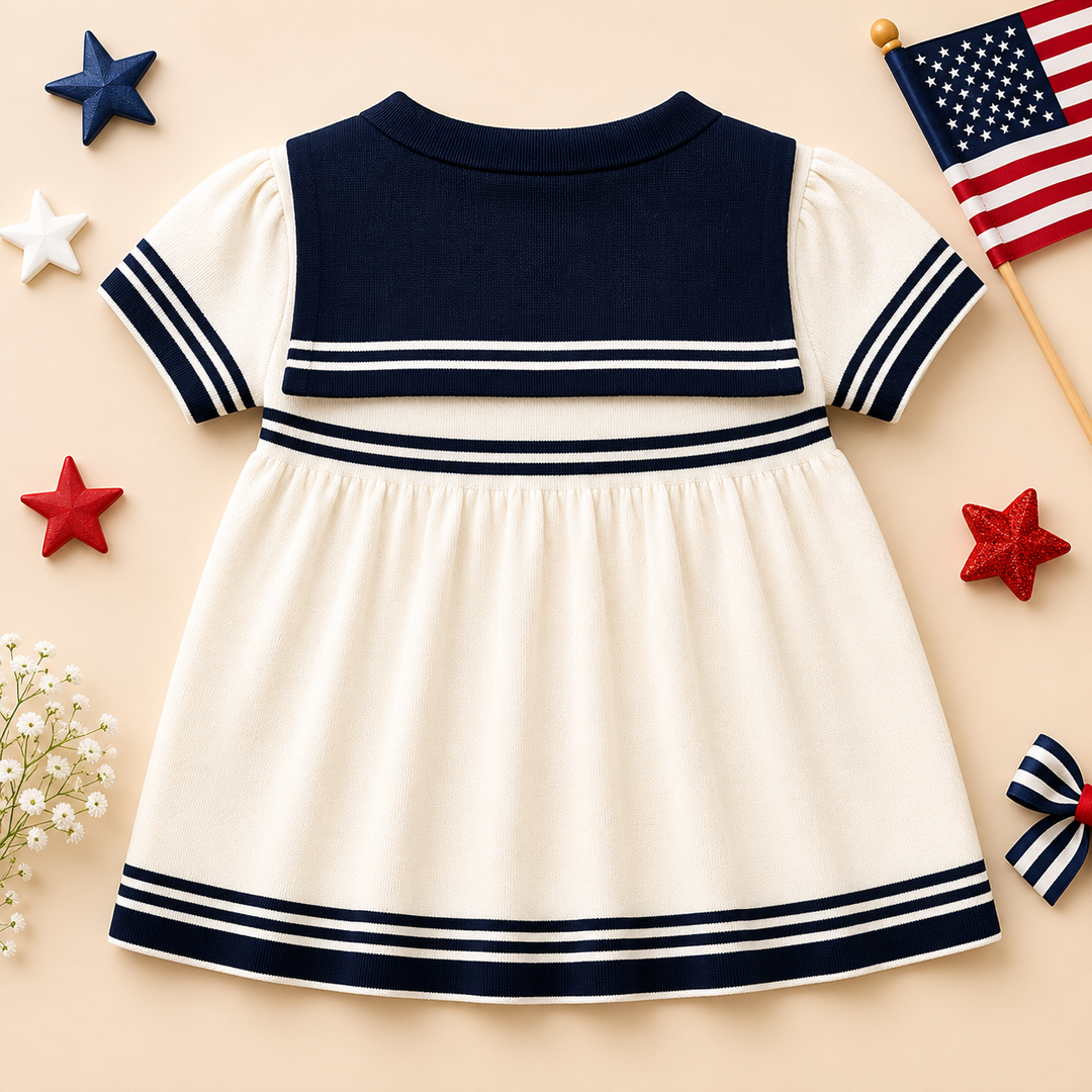 Maritime Fine Knit Dress