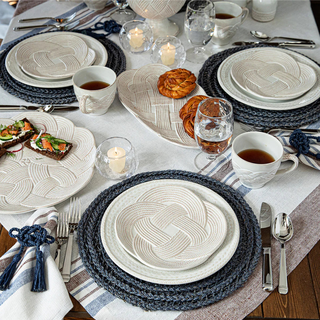 Danish Stripe Napkin Set/4 - Taupe