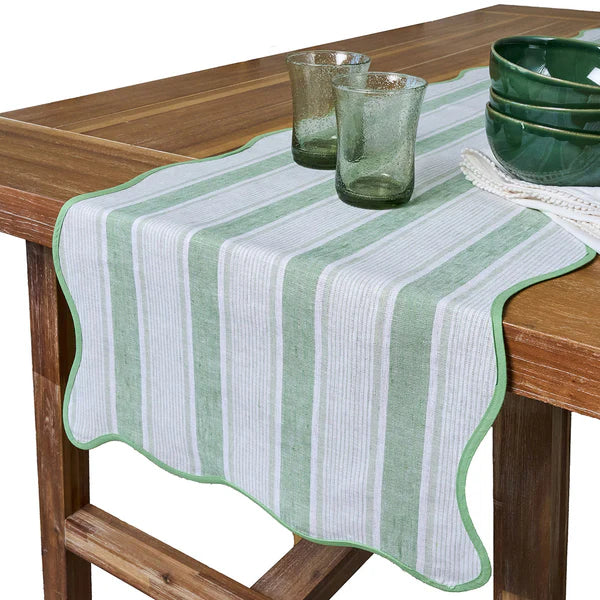 Cabana Stripe 18" x 90" Table Runner