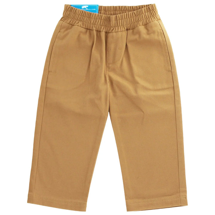 Charlie Pull On Pant - Cinnamon Twill