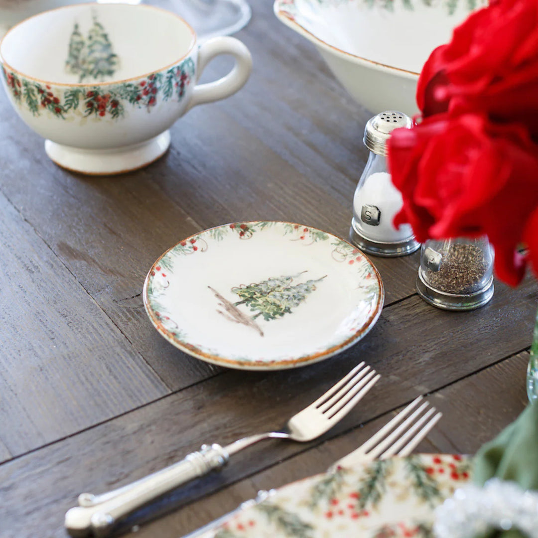 Natale Bread / Canapé Plate