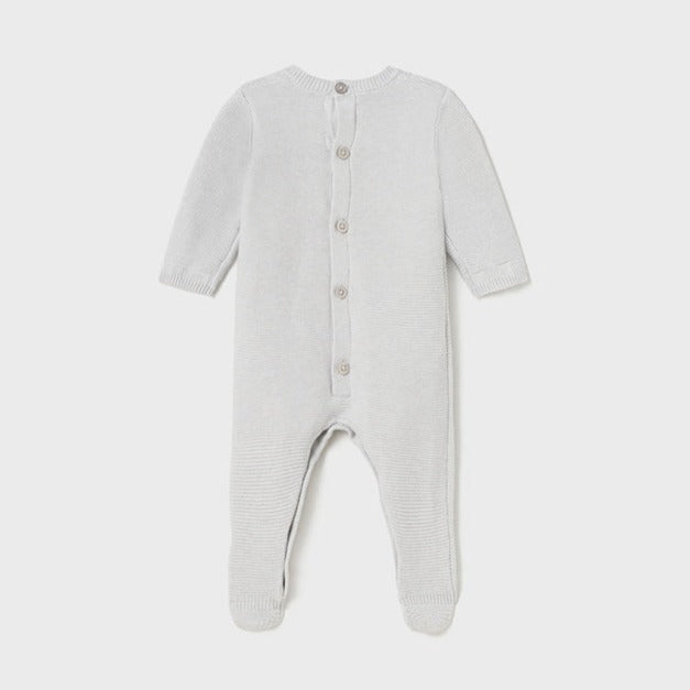 Newborn Pluto Grey Romper