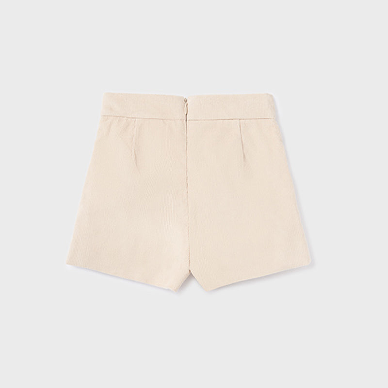 Girls Bone Corduroy Shorts