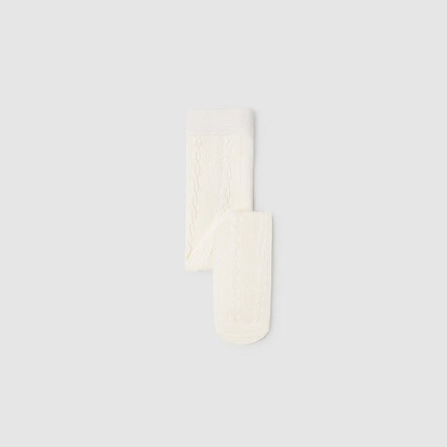 Newborn Cotton Leggings - Off White