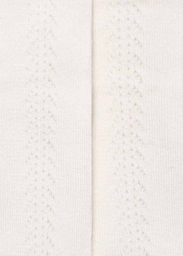 Natural Openwork Tights